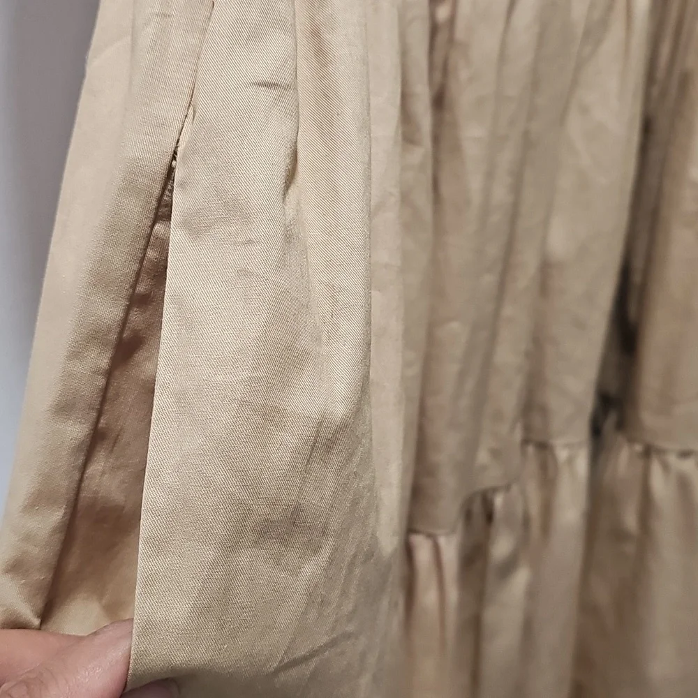 Zara Puff Button-Down Mini Dress Size‎ M - Picture 5 of 10
